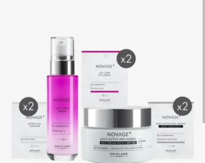 Novage+ Lift+ Firm Rich -kokeilupakkaus